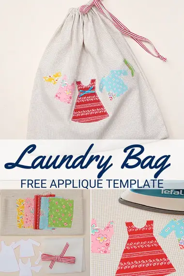 Travel Laundry Bag Tutorial - Easy Sewing Project