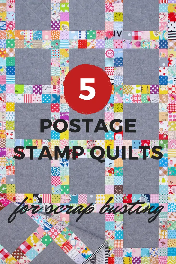 Postage Stamp Quilts Sewing With Scraps