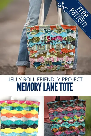 15 Minute DIY Tote Bag No Sew For Beginners - Happy Deal - Happy Day!