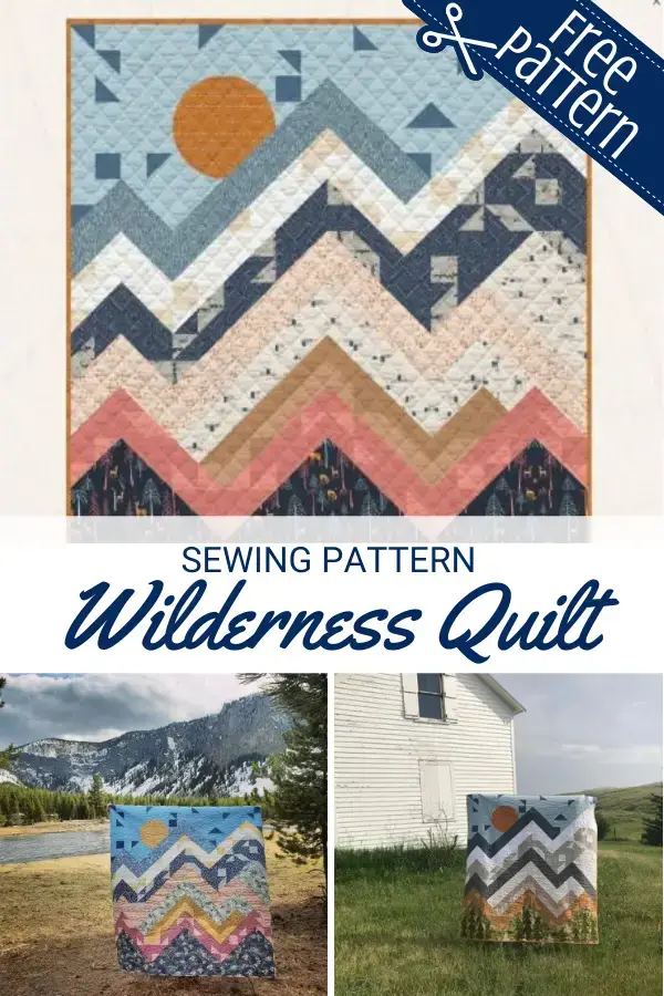 Wilderness Quilt Free Sewing Pattern