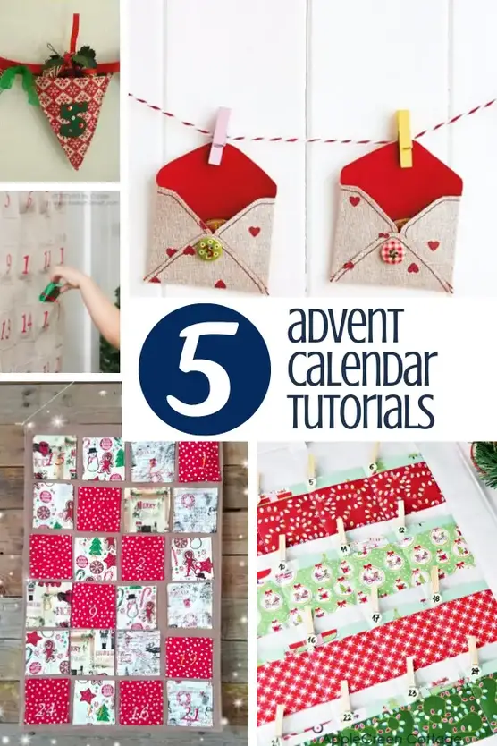 5 DIY Advent Calendar Tutorials