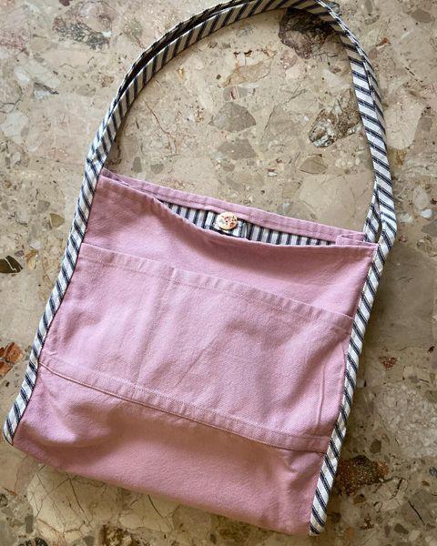 How to Make Bias Hobo Bag (Slouchy Bag) - Free Measurements