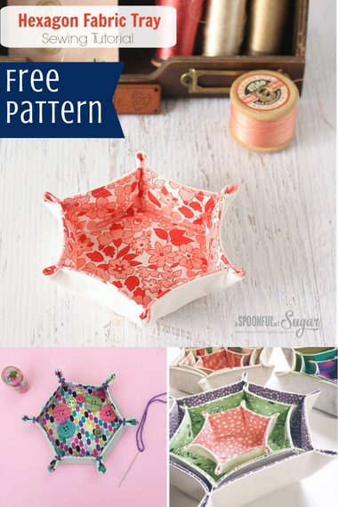 Fabric Scrap Crafts: No Sewing Required - A Spoonful of Sugar
