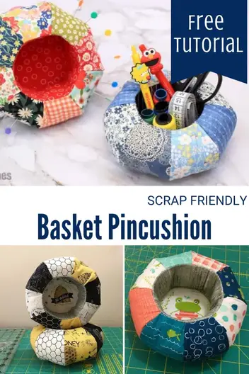 Free Basket Pincushion Turtorial