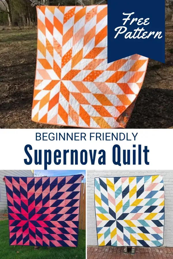 Beginner Friendly Supernova Quilt Pattern