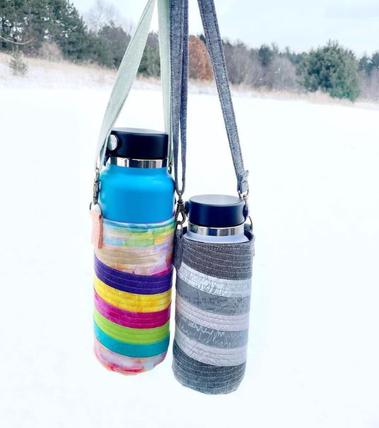 Quilted Hydro Flask Holder Tutorial — Bayhill Studio